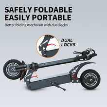 Load image into Gallery viewer, Jueshuai X700 Electric Scooter for Adults,46MPH &amp; 37 Miles,10&quot; Tubeless Tires,Foldable Commuting Electric Scooter for Adult
